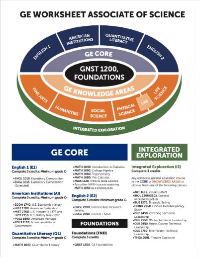 Download GE Requirements Worksheet