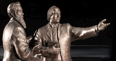 Statue of College Founders
